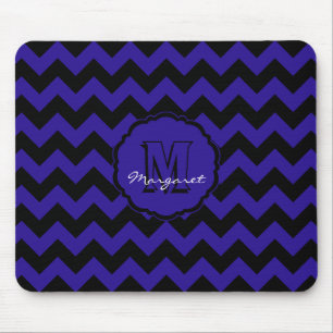 Alfombrilla De Ratón Pad de ratón Chevron SC - Azul y negro