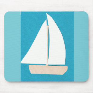 Alfombrilla De Ratón Pad de ratón con diseño de barco de vela