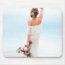 Pad de ratón de novia fotográfica
