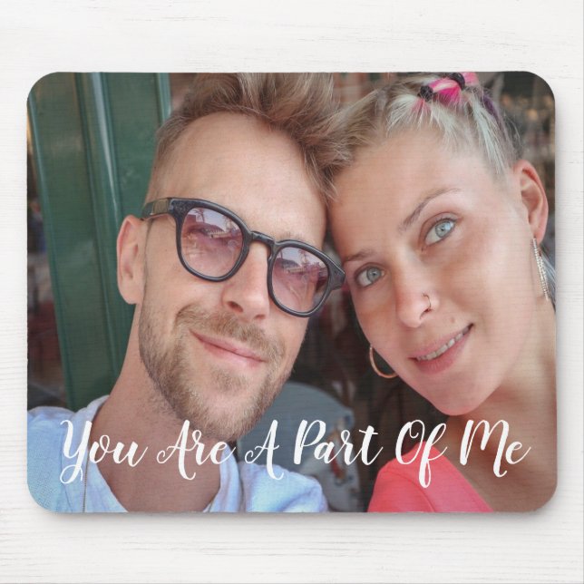 Alfombrilla De Ratón Pad de ratón de parejas personalizadas (Frente)