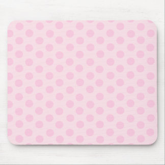 Alfombrilla De Ratón Pad de ratón de puntos rosados de polka