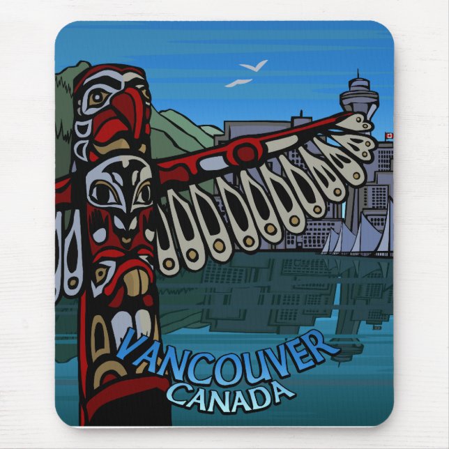 Alfombrilla De Ratón Pad de ratón de recuerdo de Vancouver Canada (Frente)
