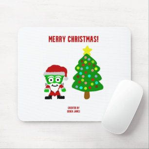 Alfombrilla De Ratón Pad de ratón FrankenCheese para navidades