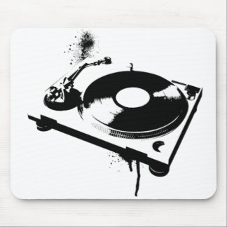 Alfombrilla De Ratón Pad de ratón giratorio para DJ | Regalos musicales