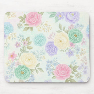 Alfombrilla De Ratón Pad de ratón Pastel Floral