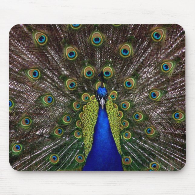 Alfombrilla De Ratón Pad de ratón Peacock (Frente)
