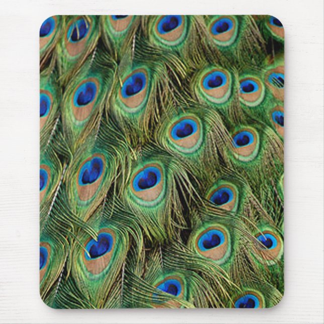 Alfombrilla De Ratón Pad de ratón Peacock (Frente)