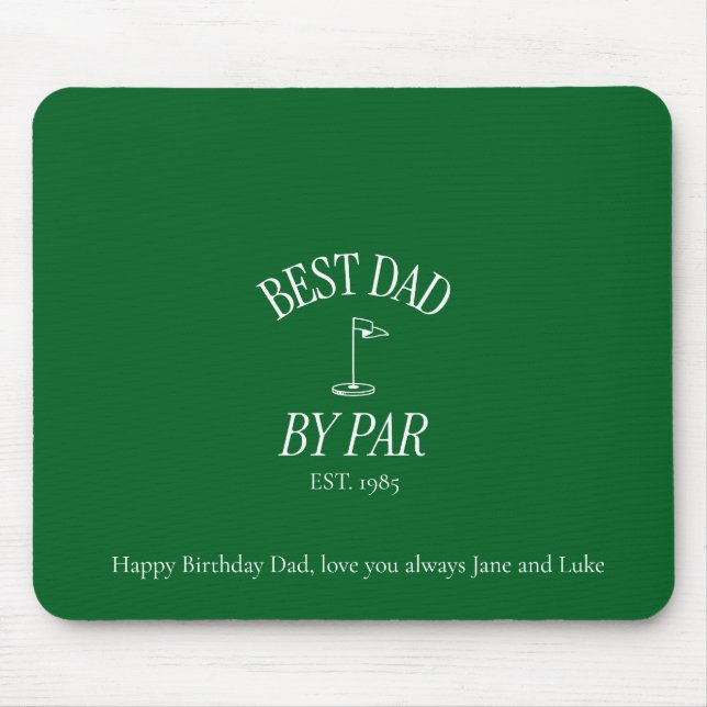 Alfombrilla De Ratón Pad de ratón personalizado para papá (Frente)