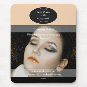 Alfombrilla De Ratón Pad de ratón promocional de maquillaje artístico -