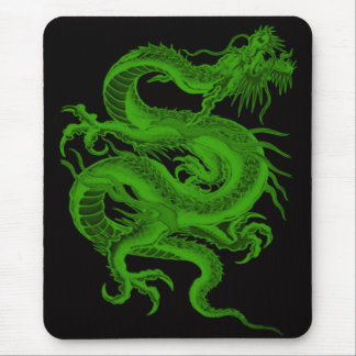 Alfombrilla De Ratón Pad Dragon Dragon Green Mouse