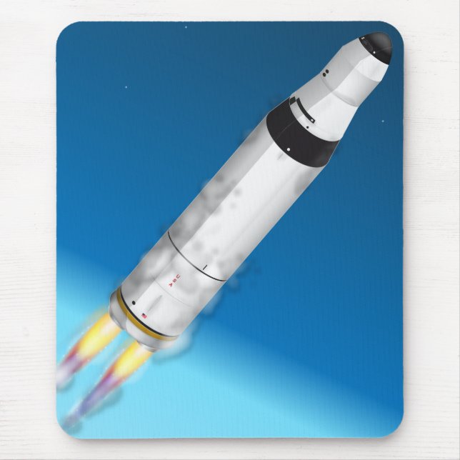 Alfombrilla De Ratón PAD lanzador de cohetes (Frente)