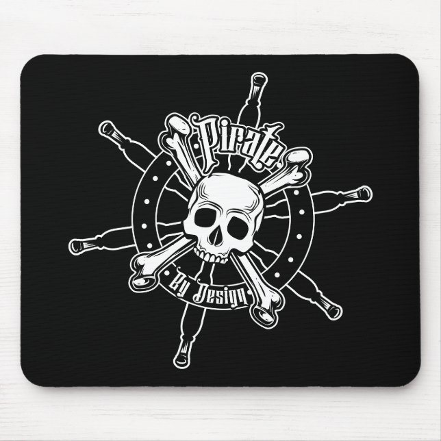 Alfombrilla De Ratón Pad pirata de ratón (Frente)