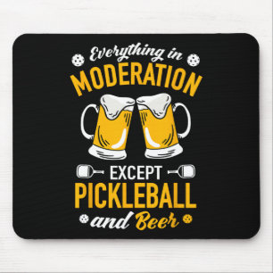 Alfombrilla De Ratón Paddlell Tennis - Dminton Beer Mug Picklell Y Be