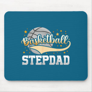 Alfombrilla De Ratón Padrastro de baloncesto día del padre
