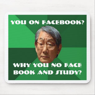 Alfombrilla De Ratón Padre asiático de las granes expectativas -