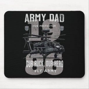 Alfombrilla De Ratón Padre del Ejército Padre Padres Militares Día Apac