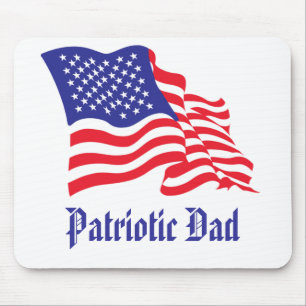 Alfombrilla De Ratón Padre Patriótico