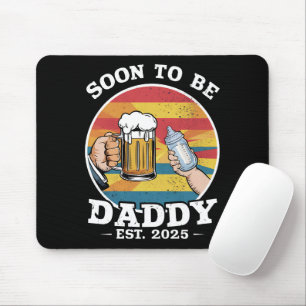Alfombrilla De Ratón Padre Pronto 2025 Primer Padre 2025 Retro