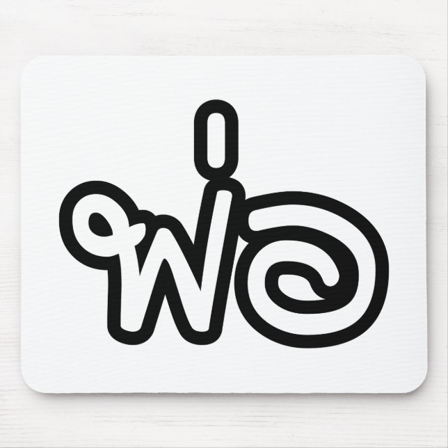 Alfombrilla De Ratón Padre tailandés - พ่ อ / Phaw - Guión del idioma t (Frente)