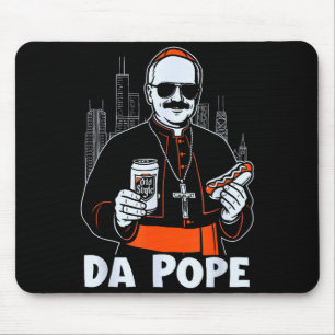 Alfombrilla De Ratón Padrino de Chicago Pe Leo Xiv Da Pe New Pe Tributo