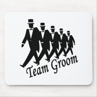 Alfombrilla De Ratón Padrinos de boda del novio del equipo