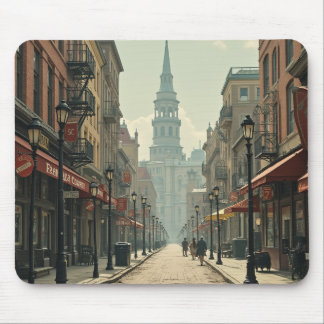 Alfombrilla De Ratón Pads de ratón (escena del centro de la ciudad insp
