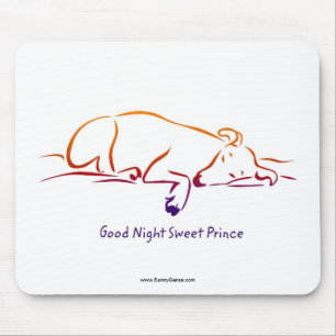 Alfombrilla De Ratón Pads de ratón Good Night Sweet Prince