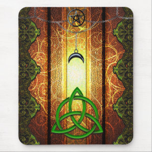 Alfombrilla De Ratón Pagan Tome Dark Magic Spells Wiccan & Witchcraft 1