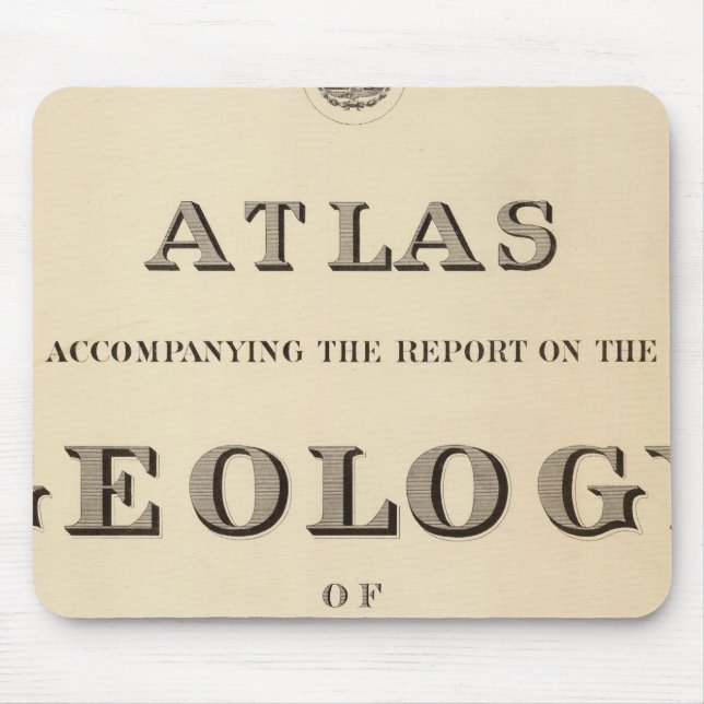 Alfombrilla De Ratón Página de título Atlas (Frente)