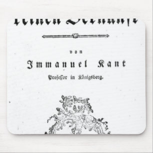 Alfombrilla De Ratón Página de título de la 'crítica de puro