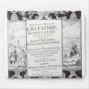 Alfombrilla De Ratón Página de título para reservar 9