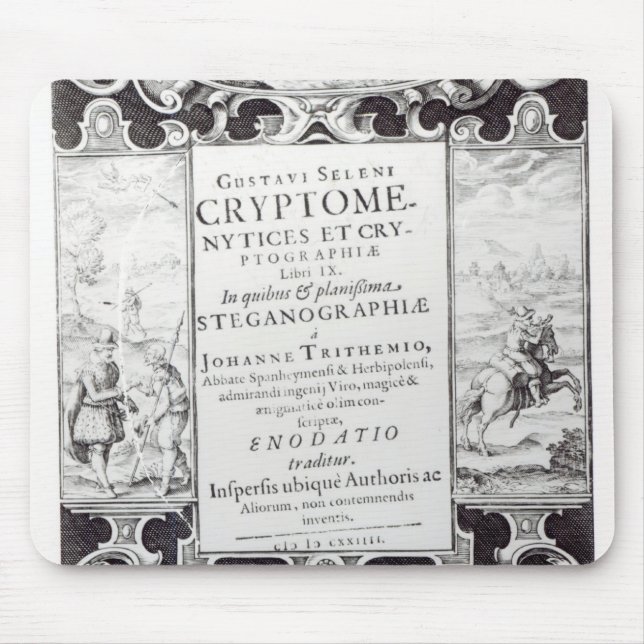 Alfombrilla De Ratón Página de título para reservar 9 (Frente)