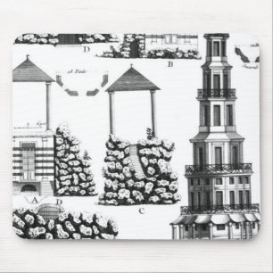 Alfombrilla De Ratón Pagoda de Chanteloup, de 'DES Nouveaux Jard de los