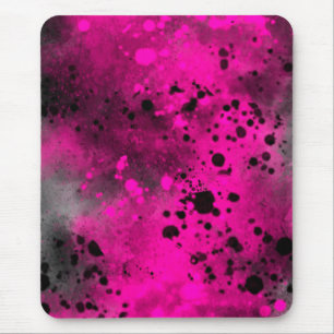 Alfombrilla De Ratón Paint Splatt Efecto Paint & Black