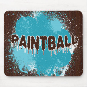 Alfombrilla De Ratón Paintball Mousepad