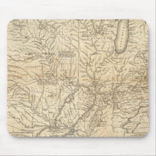 Alfombrilla De Ratón País compuesto agotado por el Mississippi