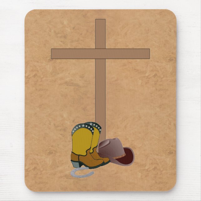 Alfombrilla De Ratón País cristiano MOUSEPAD occidental (Frente)