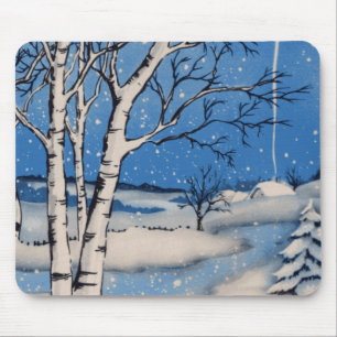 Alfombrilla De Ratón País de las maravillas Mousepad del invierno