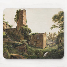 Paisaje con ruinas (antiguo edificio en ruinas)