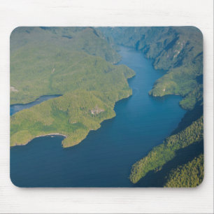 Alfombrilla De Ratón Paisaje costero en la selva tropical del oso