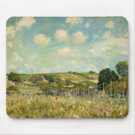 Alfombrilla De Ratón Paisaje Country Meadow (por Alfred Sisley)