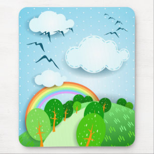 Alfombrilla De Ratón Paisaje de fantasía, mousepad