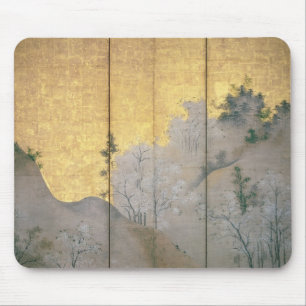 Alfombrilla De Ratón Paisaje de la primavera