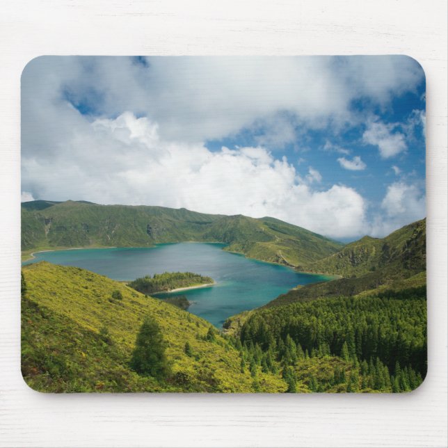 Alfombrilla De Ratón Paisaje de las Azores Mousepad (Frente)