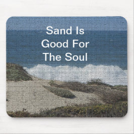 Alfombrilla De Ratón Paisaje de playa Foto Hermosa Costa Natural