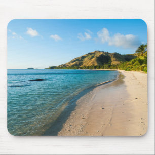 Alfombrilla De Ratón Paisaje de playa tropical, Fiji