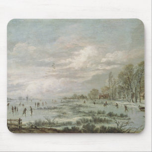 Alfombrilla De Ratón Paisaje del invierno