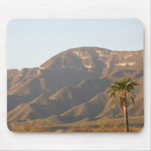 Alfombrilla De Ratón Paisaje del rancho del desierto cerca de Monterrey