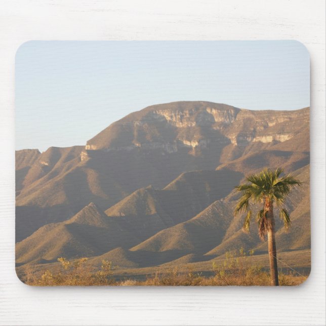 Alfombrilla De Ratón Paisaje del rancho del desierto cerca de Monterrey (Frente)