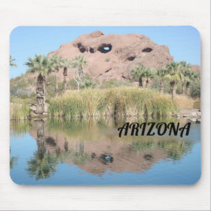 Alfombrilla De Ratón Paisaje emblemático de la roca roja de Arizona